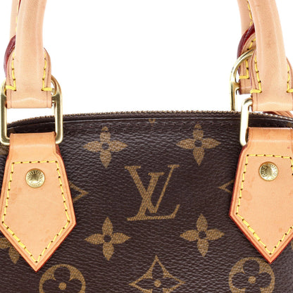 Louis Vuitton Alma Handbag Monogram Canvas Bb