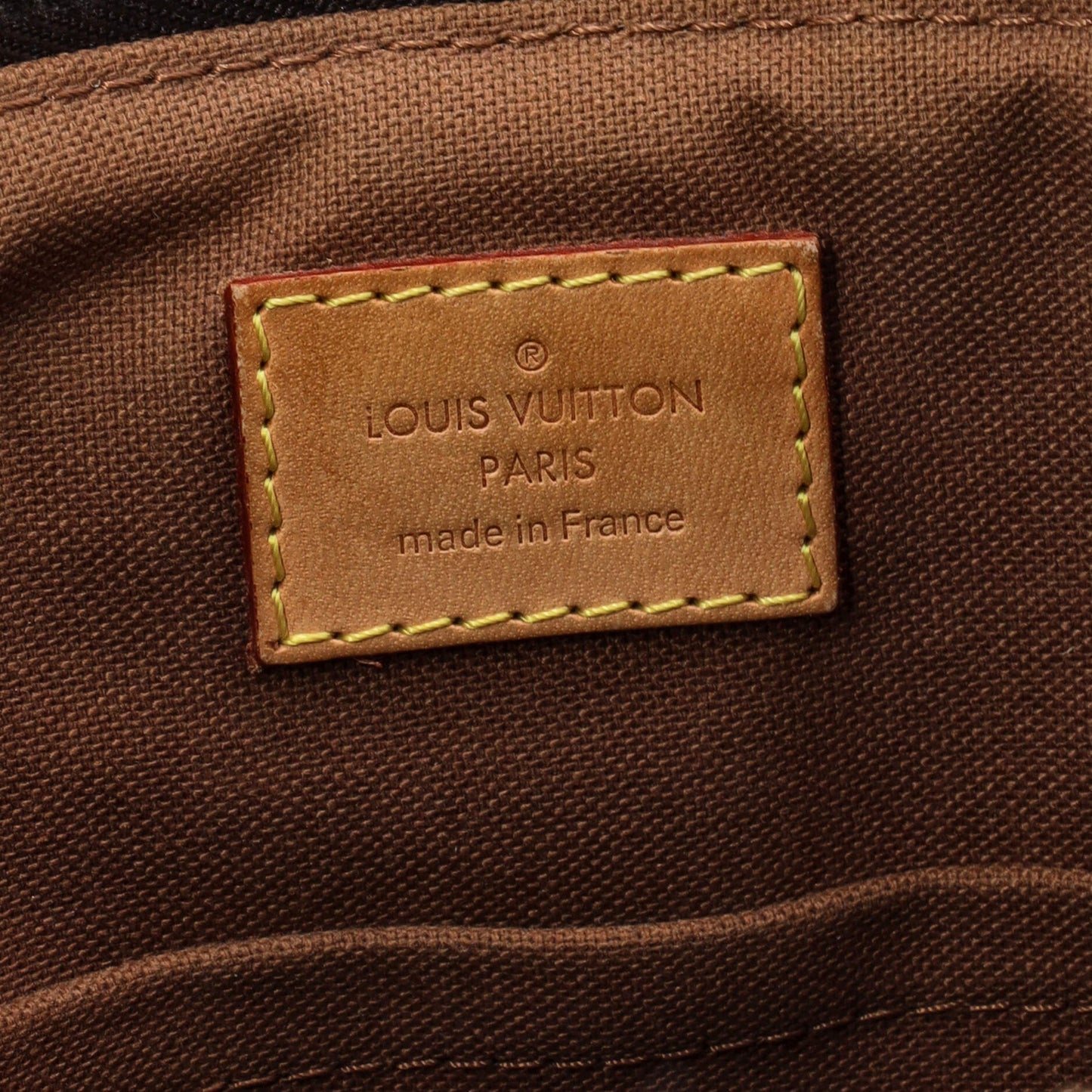 Louis Vuitton Palermo Handbag Monogram Canvas Pm