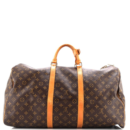 Louis Vuitton Keepall Bandouliere Bag Monogram Canvas 55