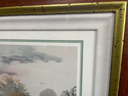 Michel Delacroix "Golf" Silkscreen Edition, autographed and framed