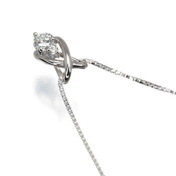 Vendome Necklace Diamond 0.19Ct 900 850 Platinum