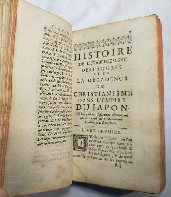 1715 Charlevoix Histoire Du Christianisme Au Japon First Edition 3 Vol Set