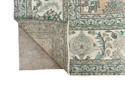 Semi-Antique Stone-Washed Oriental Rug Distressed