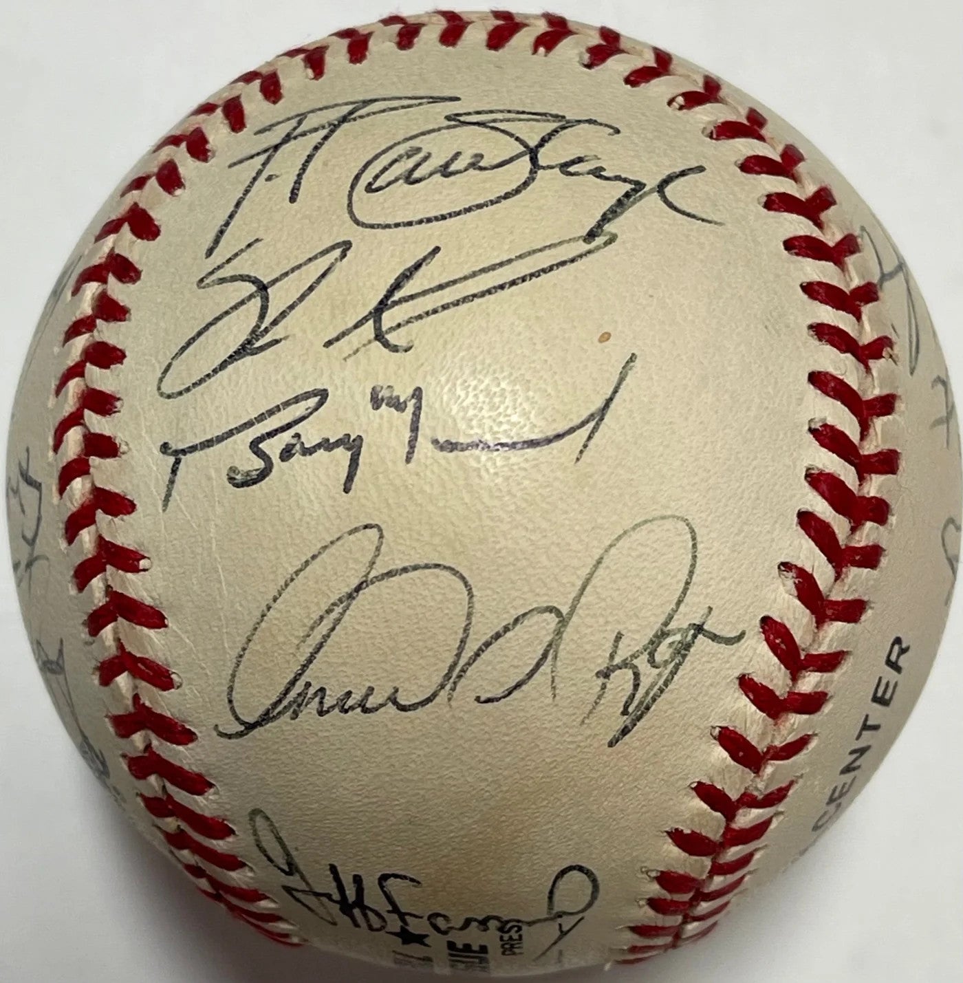 1996 Montreal Expos Autographed Official Baseball