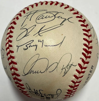 1996 Montreal Expos Autographed Official Baseball