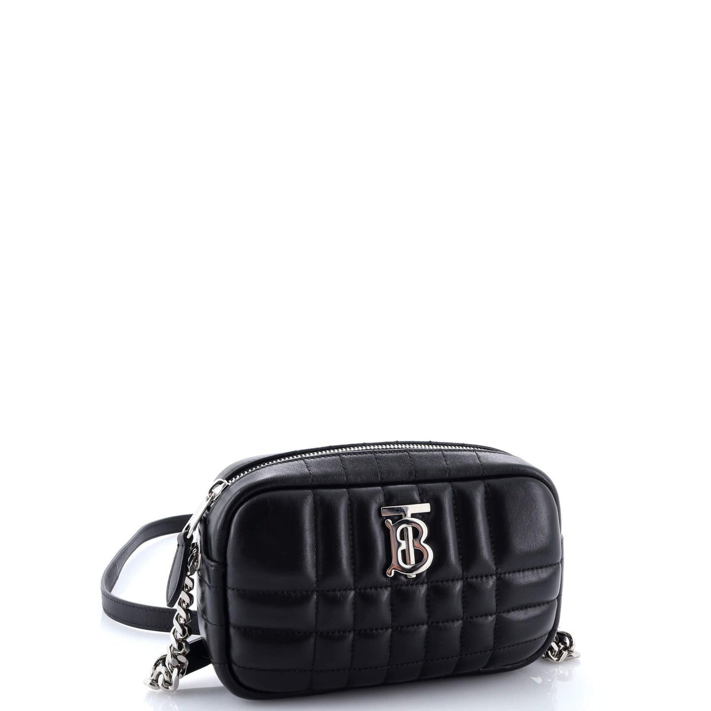 Burberry Lola Camera Bag Quilted Leather Mini