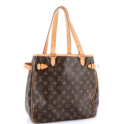 Louis Vuitton Batignolles Handbag Monogram Canvas Vertical