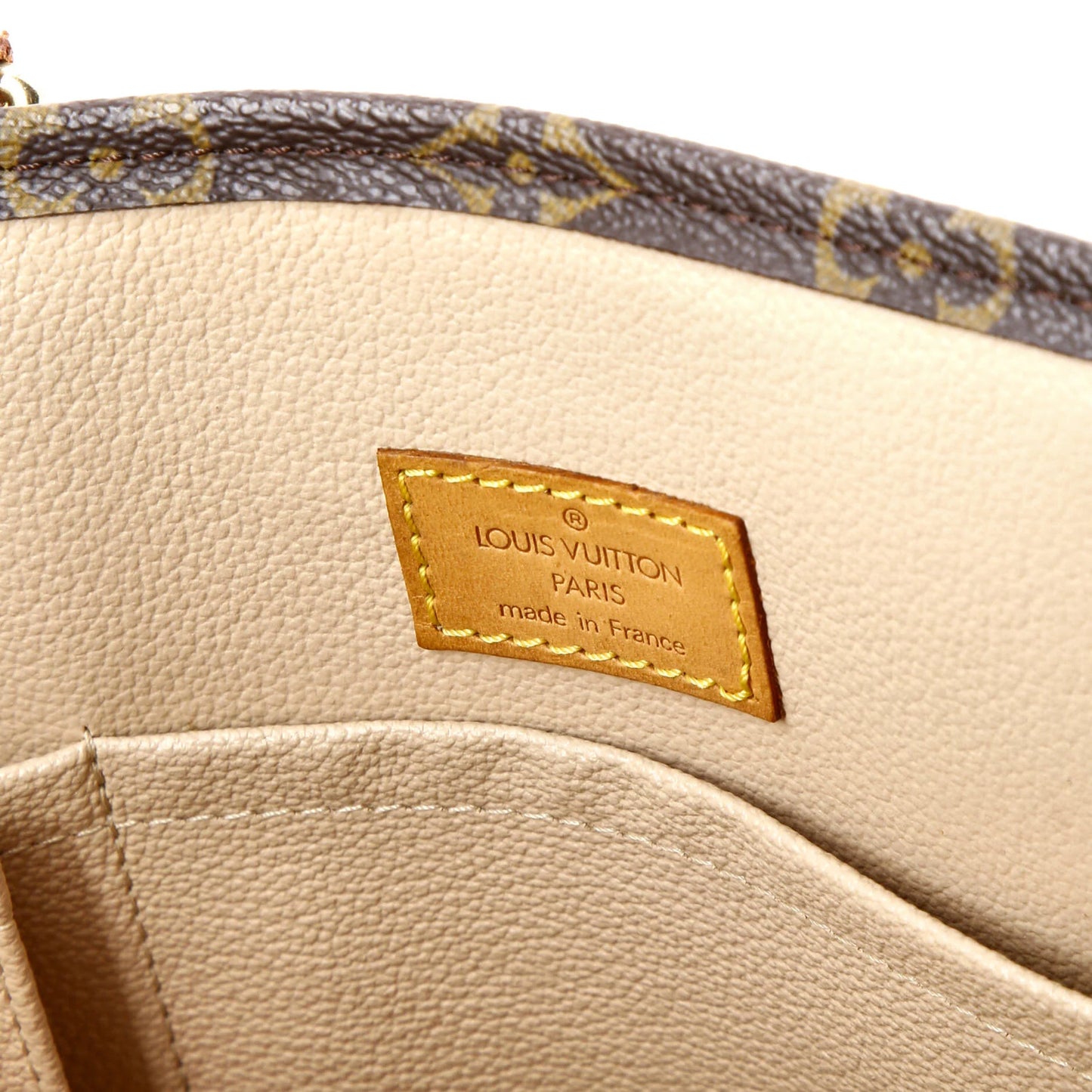 Louis Vuitton Sac Plat Bag Monogram Canvas