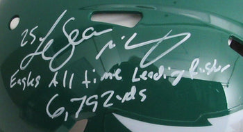 Lesean Mccoy Signed/Ins Eagles Kelly Speed Full