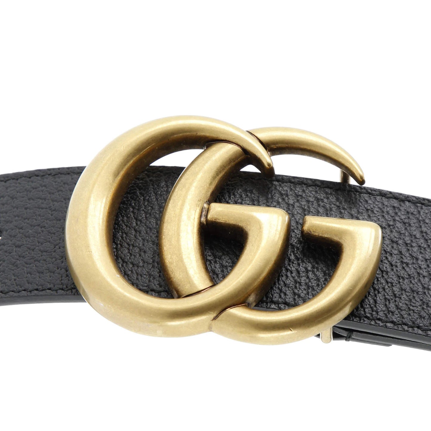 Gucci Gg Marmont Belt Leather Wide