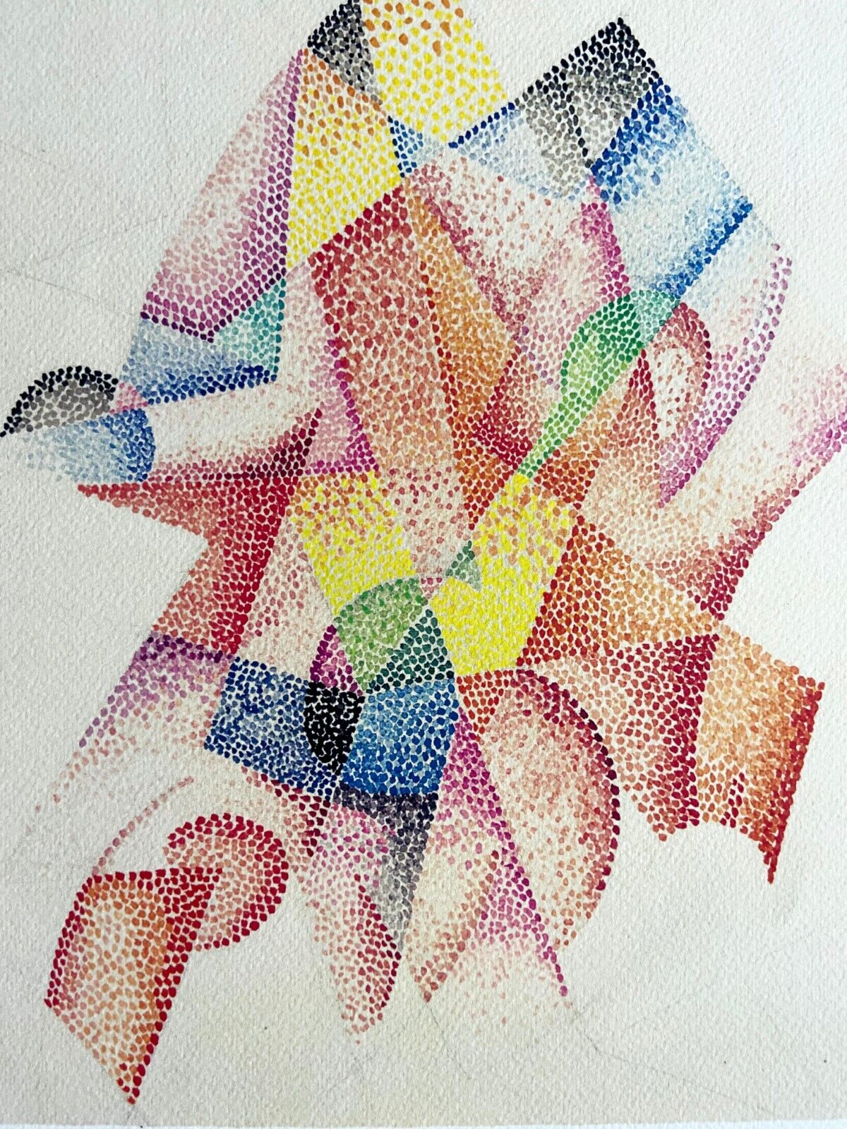 Gino Severini Lithograph 1966 Lithograph Coa