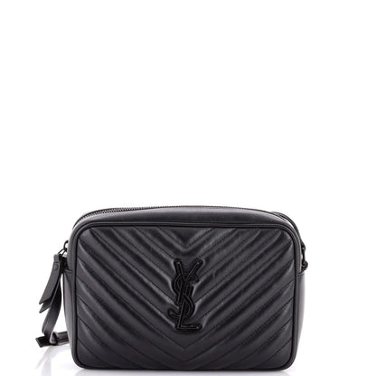 Saint Laurent Lou Camera Bag Matelasse Chevron Leather Small