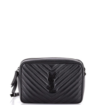 Saint Laurent Lou Camera Bag Matelasse Chevron Leather Small