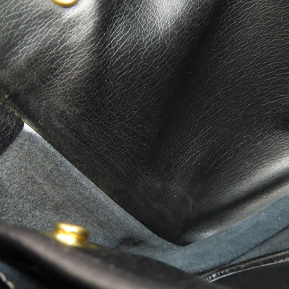 Leather CHRISTIAN DIOR logo Shoulder Bag