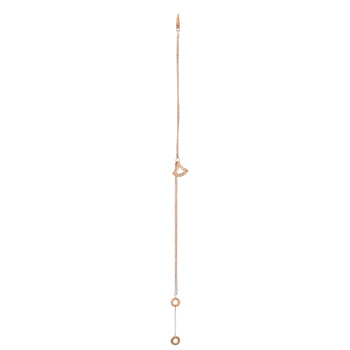 Bvlgari Divas' Dream Open Bracelet Necklace 18K Rose Gold And Diamonds