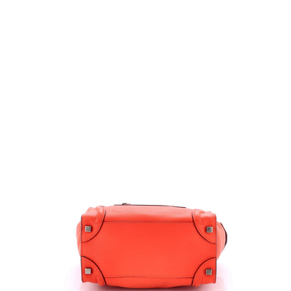 Celine Luggage Bag Grainy Leather Micro