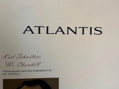 Kurt Schwitters Lithograph 180Ex