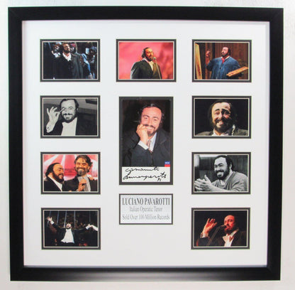 Luciano Pavarotti Italian Opera Autographed Photo