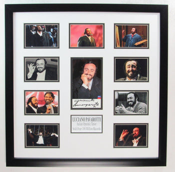Luciano Pavarotti Italian Opera Autographed Photo