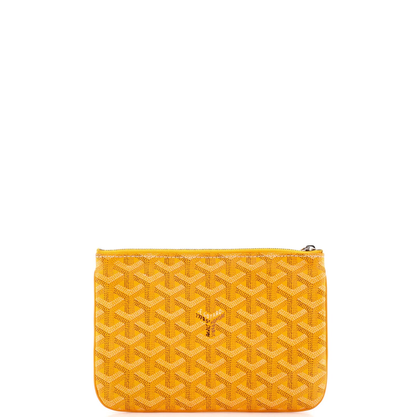 Goyard Senat Zip Pouch Coated Canvas Pm