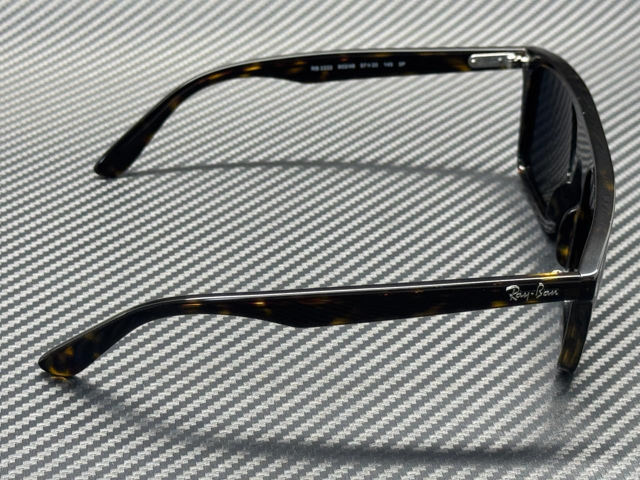 RAY BAN RB2222 902 48 Havana Black Polarized Unisex 57 mm Sunglasses