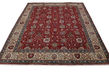 Rare Vintage Floral Traditional Rug Oriental