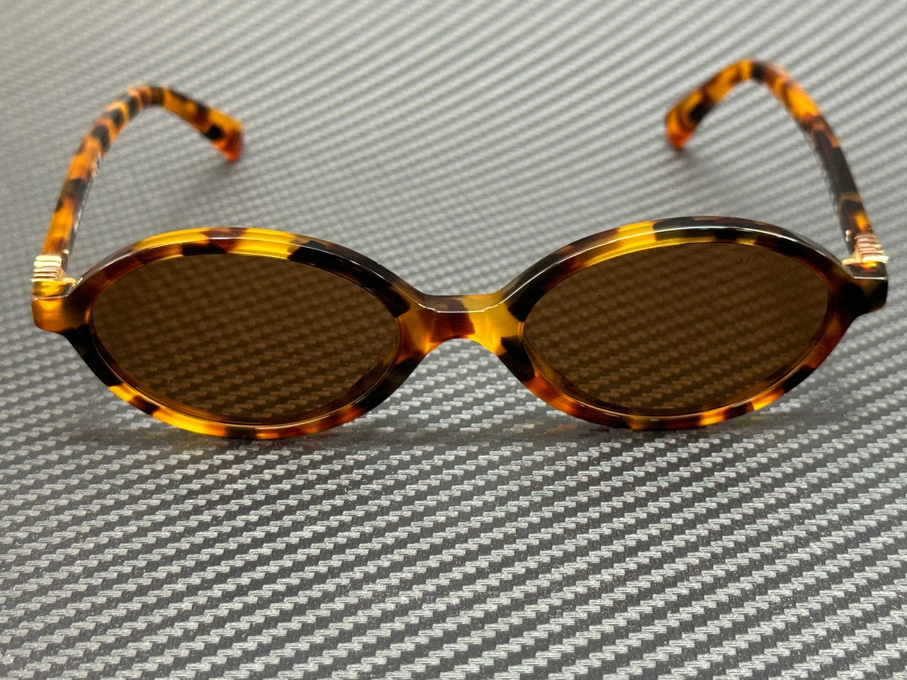 MIU MU 04ZS 19P2Z1 Light Havana Brown Women's 50 mm Sunglasses