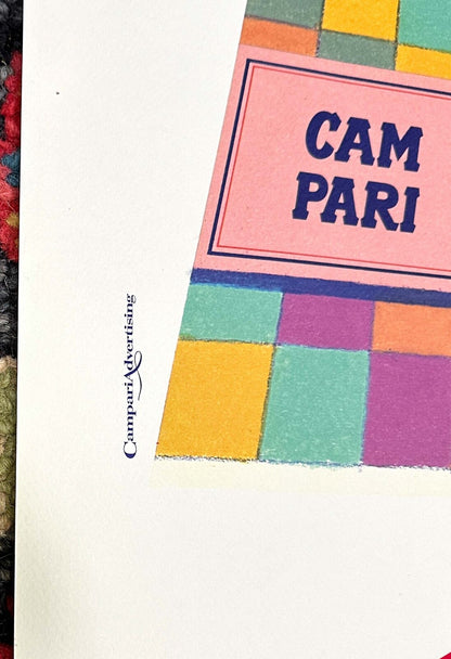 Milton Glaser For Campari 1992 Signed Limited Edition Print #2 Artistic Paper