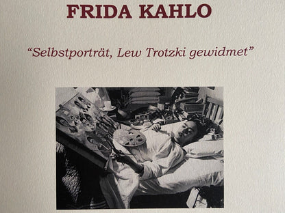 Frida Kahlo Lithograph (Ren Magritte Fernando Botero. Diego Rivera)