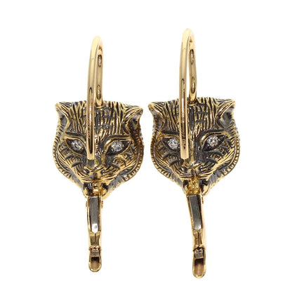Gucci Le Marche De Merveils Cathead Earring K18