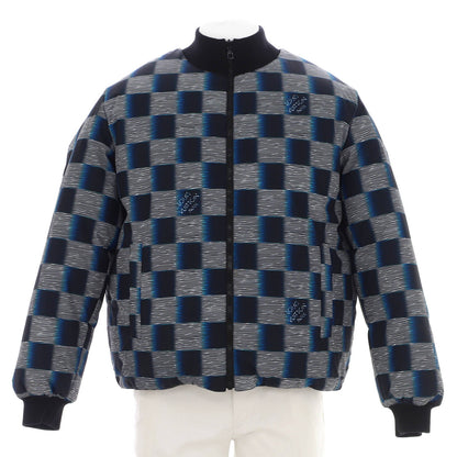 Louis Vuitton Men'S Reversible Puffer Jacket Damier Rush Epi Xl Polyester
