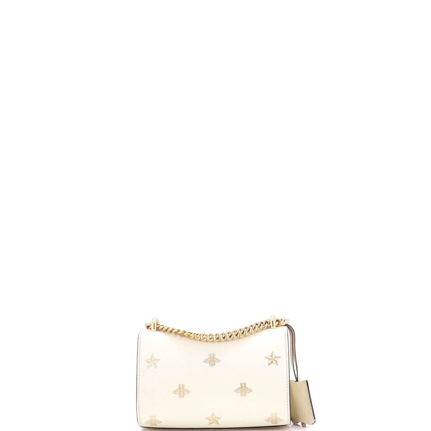 Gucci Padlock Shoulder Bag Printed Leather Small