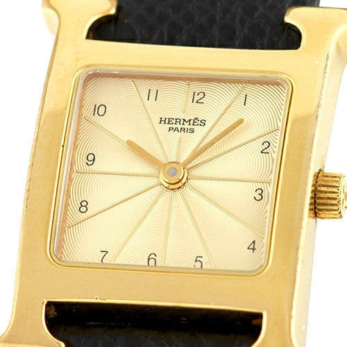 Hermes H Watch Hh1.201 Gp Quartz