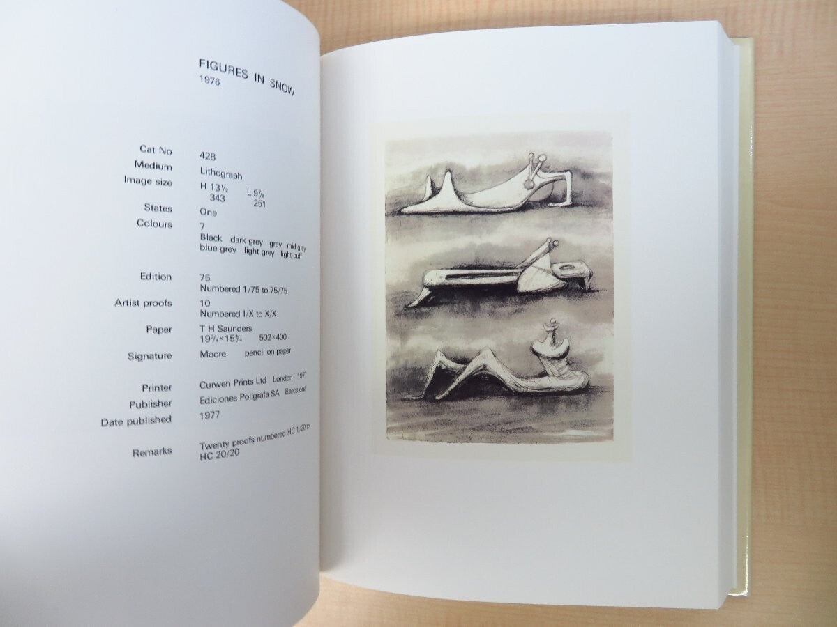 Henry Moore: Catalogue Of Graphic Work (3-Volume Set) 1973-1980