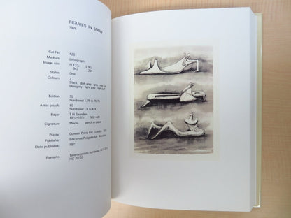 Henry Moore: Catalogue Of Graphic Work (3-Volume Set) 1973-1980