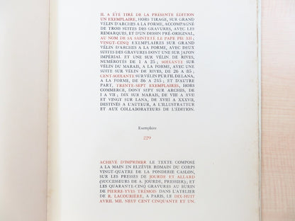 Paul Claudel L'Annonce Faite  Marie 1950 1St Edition Tremois Illustrations