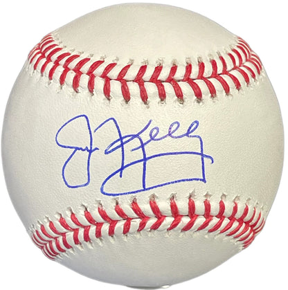 Jim Kelly Autographed Baseball (Jsa)