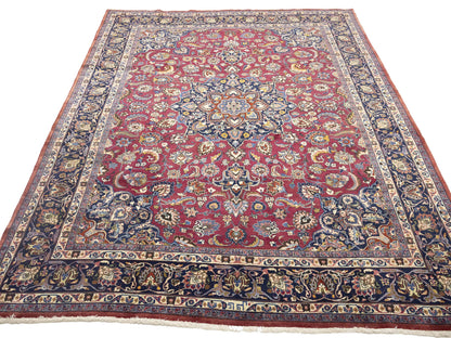 Handmade Traditional Classic Floral Style Oriental Rug Wool Home Carpet 10X13