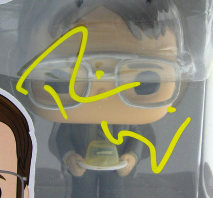 Rainn Wilson Signed Dwight Schrute The Office Funko Pop 1004 Psa/Dna  Itp 160472