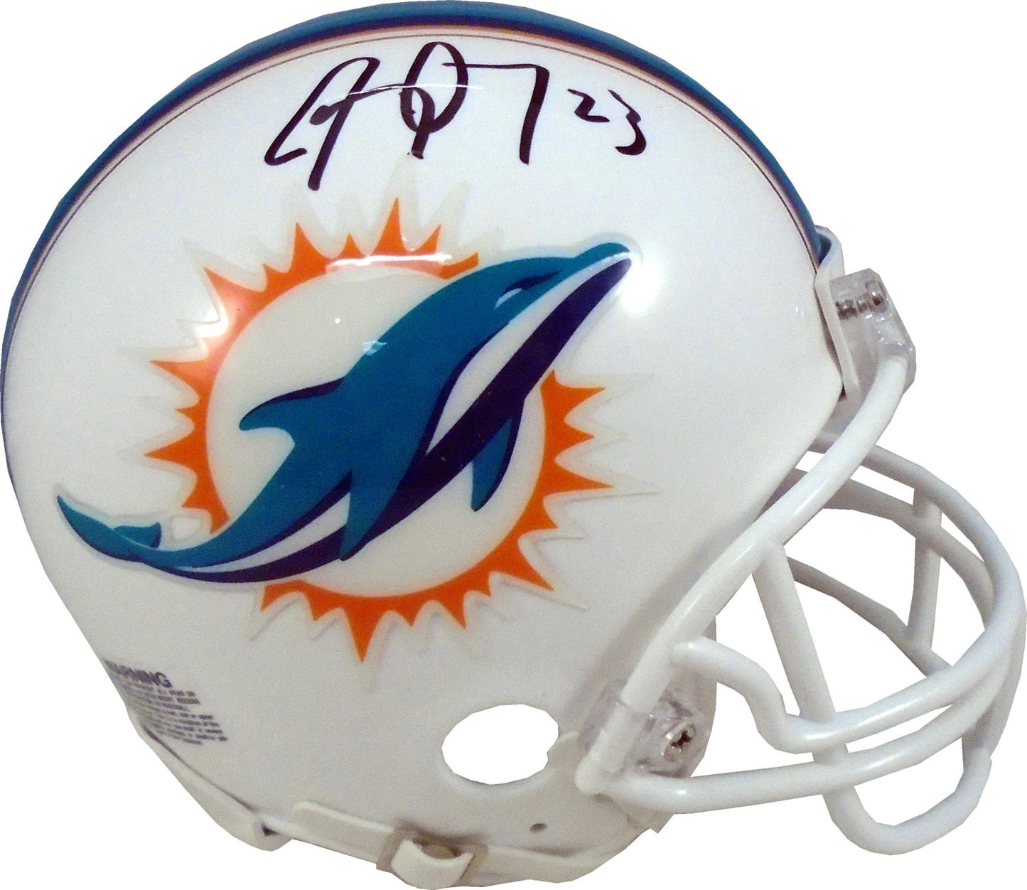 Jay Ajayi Autographed Dolphins Mini Helmet