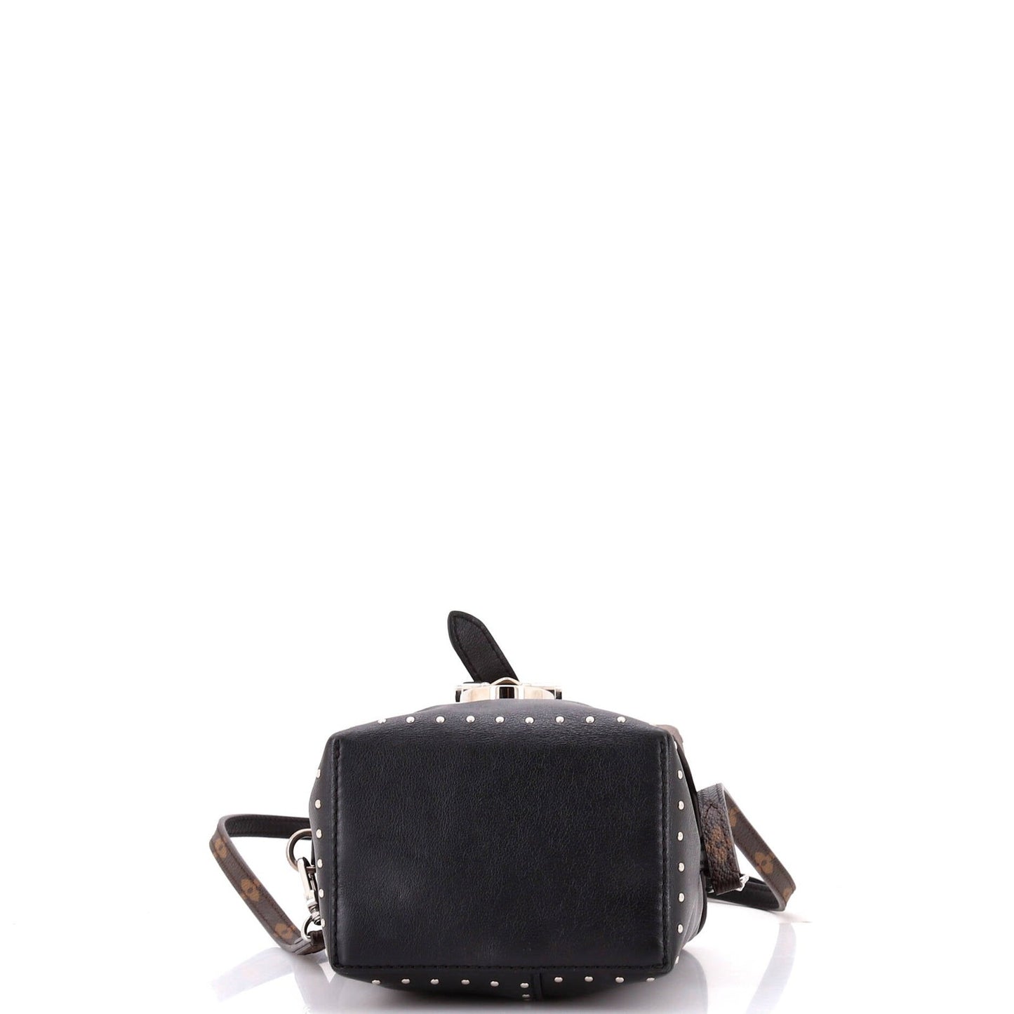 Louis Vuitton Camera Box Handbag Studded Monogram Canvas And Leather