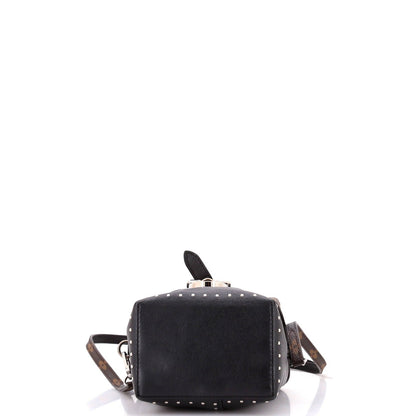 Louis Vuitton Camera Box Handbag Studded Monogram Canvas And Leather