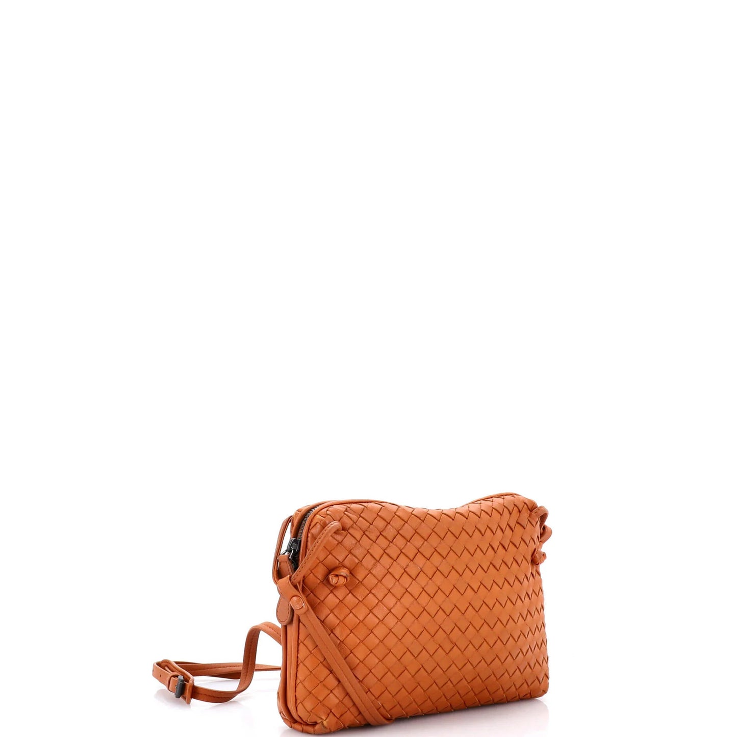Bottega Veneta Nodini Crossbody Bag Intrecciato Nappa Small