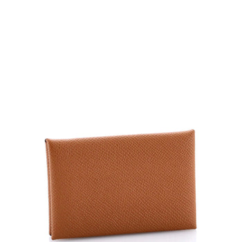 Hermes Calvi Duo Card Holder Epsom