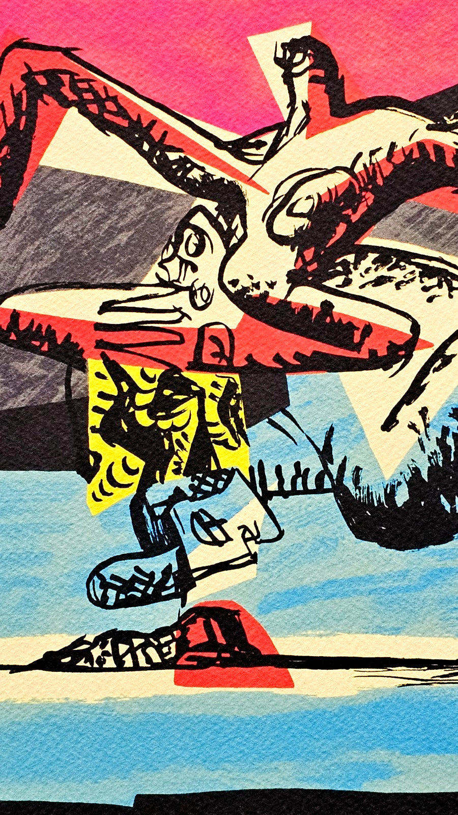 Le Corbusier Lithograph Coa Stamped Certified / Hand Numbered