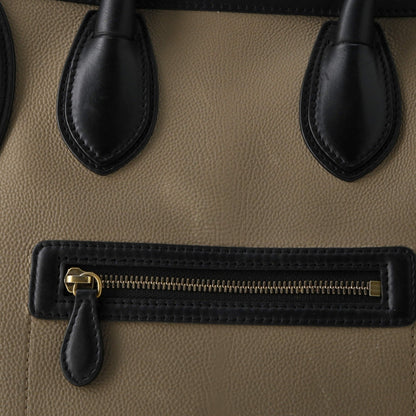 Celine Tricolor Luggage Bag Leather Mini