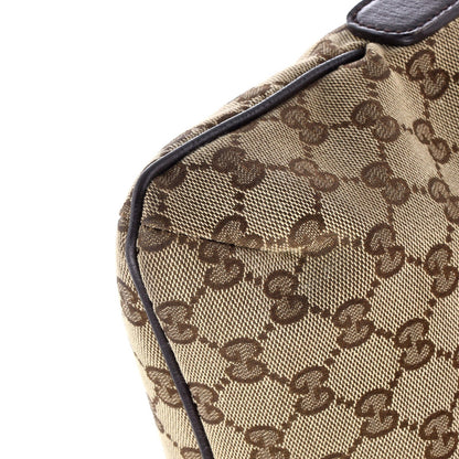 Gucci Web Strap Messenger Bag Gg Canvas Small