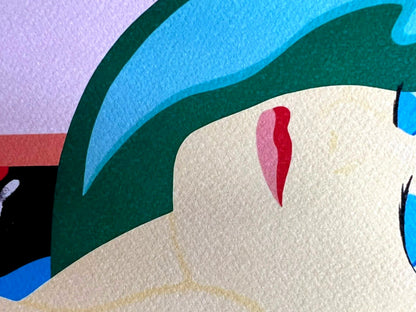 Tom Wesselmann Lithograph Coa Hand Numbered 300 Ex