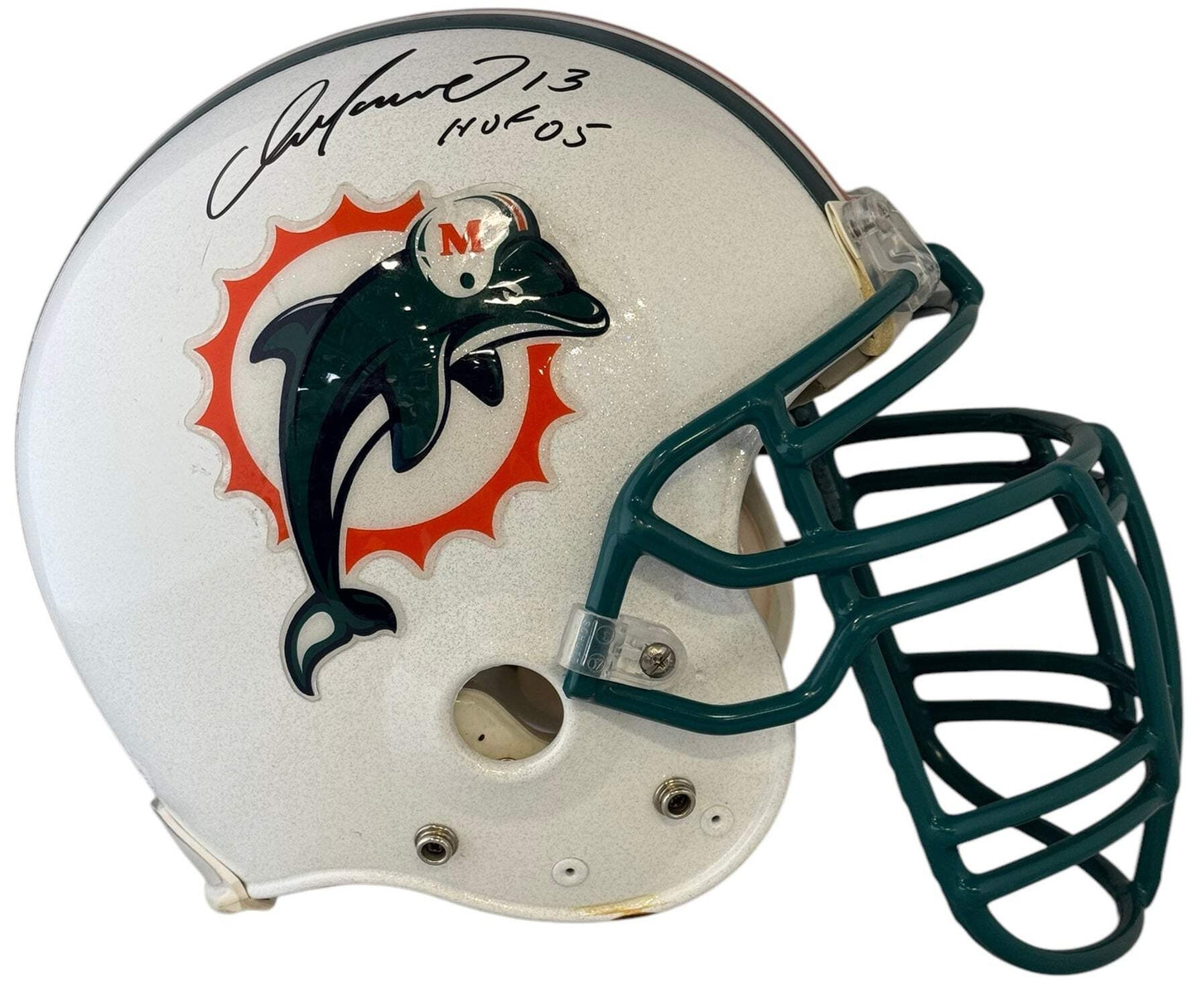 Dan Marino Autographed Miami Dolphins Authentic Riddell Helmet (Jsa)