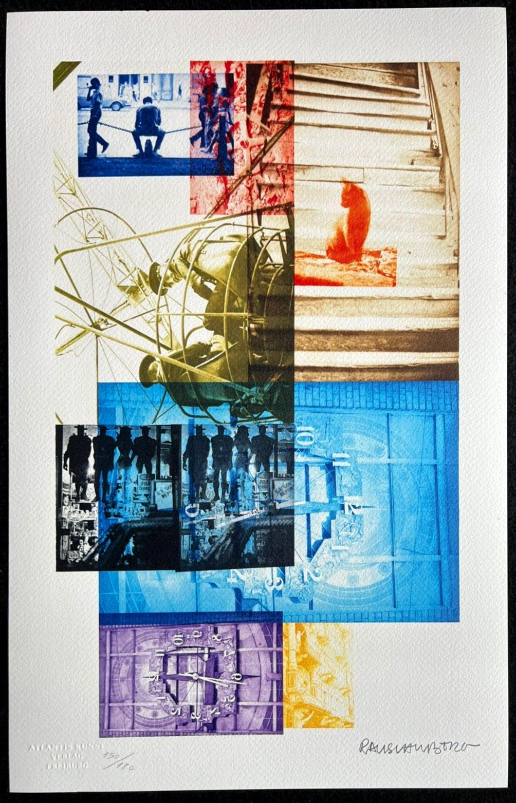 Numbered Robert Rauschenberg Lithograph